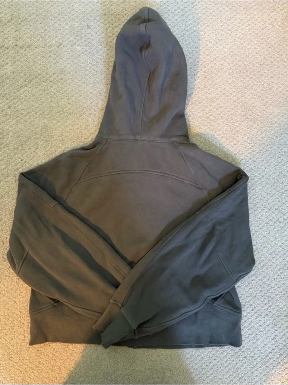 Lululemon Scuba Full Zip Army Green XS/S
